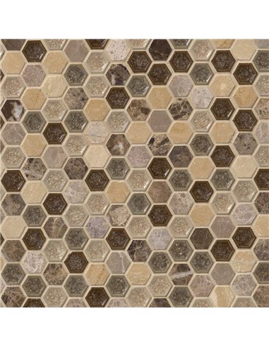 MSI Kensington Hexagon Mosaic Tile - Box