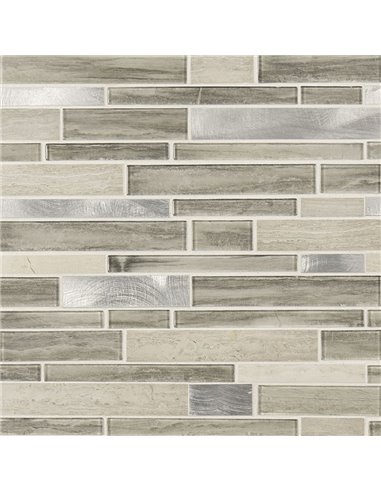 MSI Ocotillo Blend Interlocking Glass Tile - Box