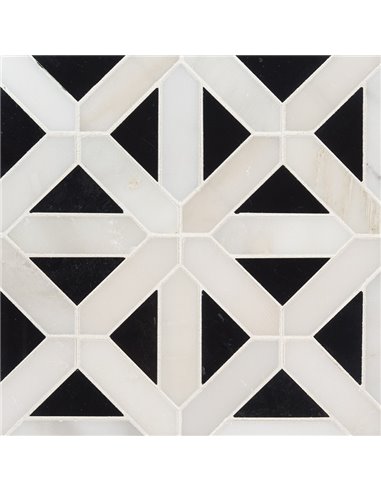 MSI Retro Fretwork Polished Marble Tile - Box