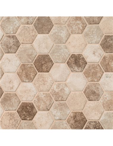 MSI Sandhills Hexagon Mosaic Tile - Box