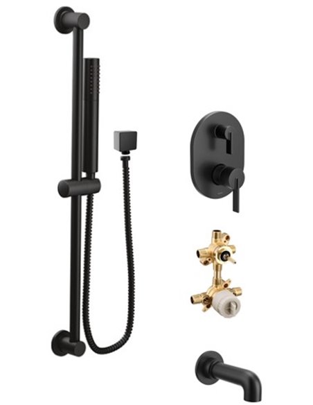 Moen Cia KIT424CI 2-way M-Core3 shower kit with built-in diverter - non Sharing