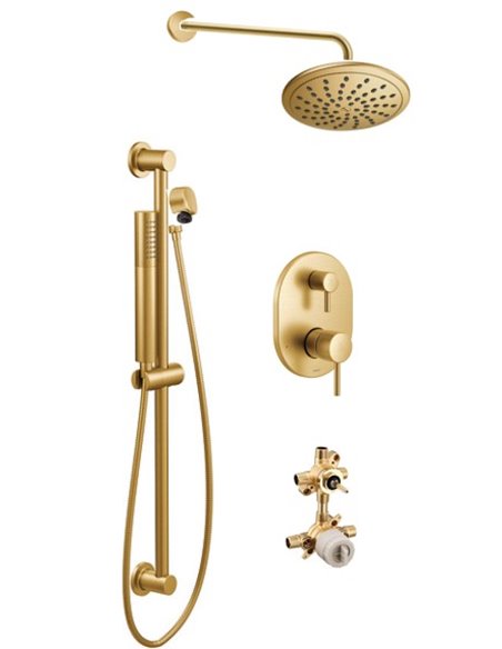 Moen Align KIT423AL 2-way M-Core3 shower kit with built-in diverter - non Sharing