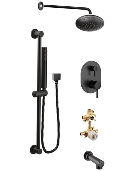 Moen Align KIT534AL 3-way M-Core3 shower kit with built-in diverter - Sharing