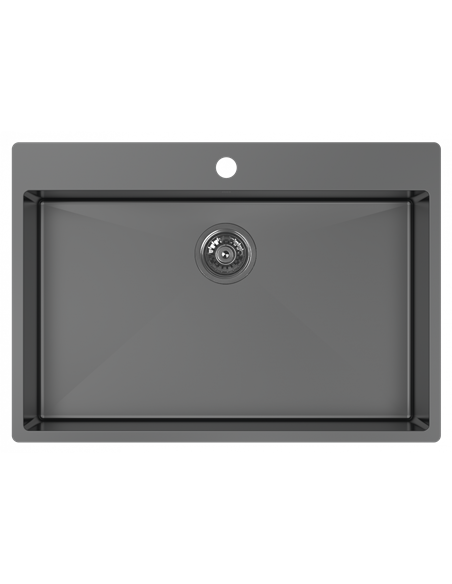 Zomodo PearlArc 29" Single Tap Ledge with grids and drain cover