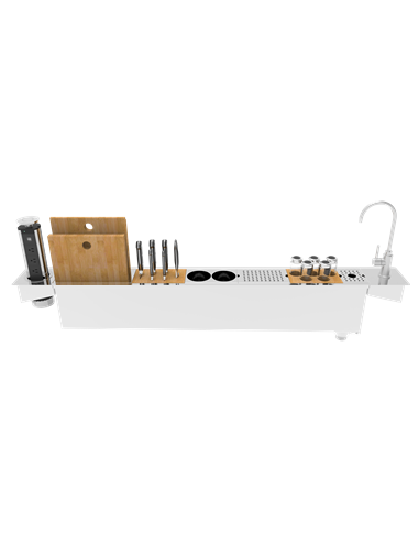 Zomodo Panama Standard Kit - Trough Sink and Single Carbon Filtration System 