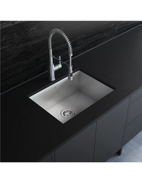 Prochef Single Bowl dualmount Kitchen Sink ProInox H0 Stainless Steel 22" X 16" X 9"