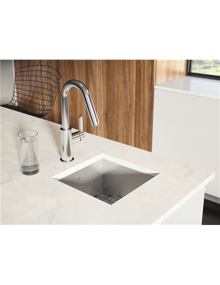 Prochef Single Bowl Undermont Prep/Bar Kitchen Sink ProInox H0 Stainless Steel - 12" x 12 " x 8"