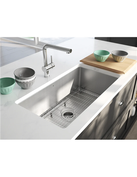 Prochef Single Bowl Undermont Kitchen Sink ProInox H0 Stainless Steel - 21" x 16 " x 10"