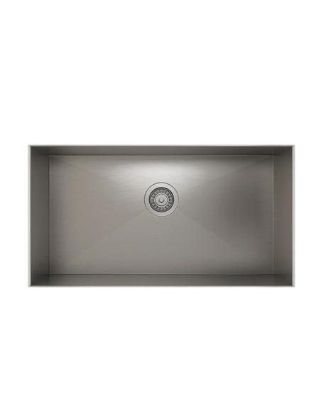 Prochef Single Bowl Undermont Kitchen Sink ProInox H0 Stainless Steel - 30" x 16 " x 8"