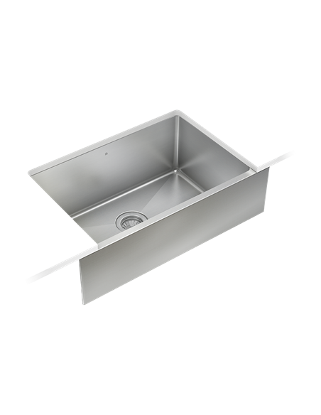 Prochef Single Bowl Farmhouse/Apron Kitchen Sink ProInox H75 Stainless Steel - 25" X 16" X 8"