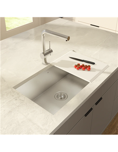 Prochef Plastic Cutting Board ProInox H0-H75 - white