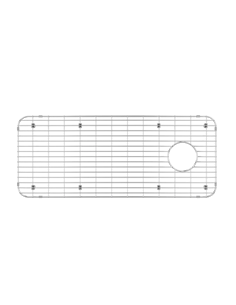 Prochef Kitchen sink bottom grid ProTerra M125 Stainless Steel - 31" x 13"