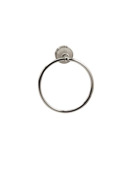 AQUABRASS 407 TOWEL RING 8"