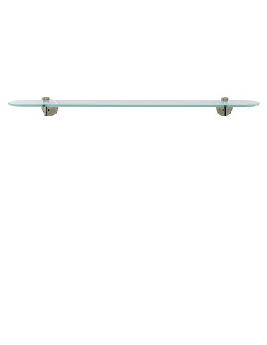 AQUABRASS 1510 GLASS SHELF 27 1/2'' X 4''