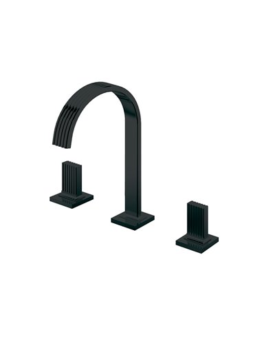 AQUABRASS 34016 TOSCA WIDESPREAD LAV. FAUCET 8"CC