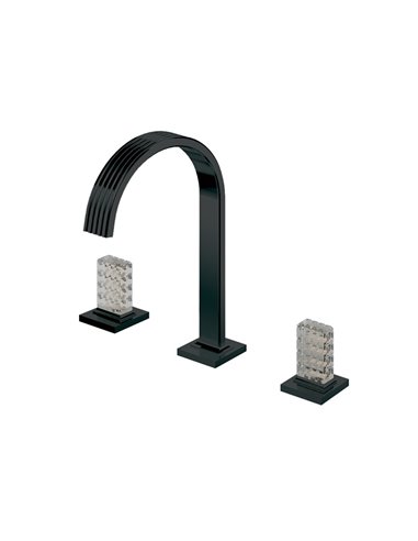 AQUABRASS 34516 TOSCA STAR WIDESPREAD LAV. FAUCET 8"CC