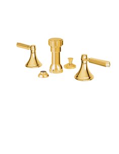 AQUABRASS 83526 VITTORIO 4 HOLE BIDET FAUCET