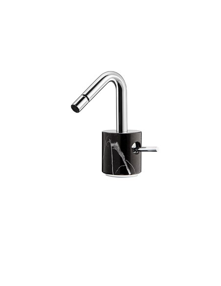 AQUABRASS CL24 MARMO SINGLE HOLE BIDET FAUCET - BLACK