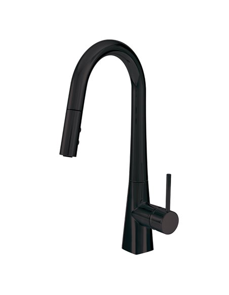 AQUABRASS 7145N BAGUETTE PULL-OUT SPRAY KITCHEN FAUCET