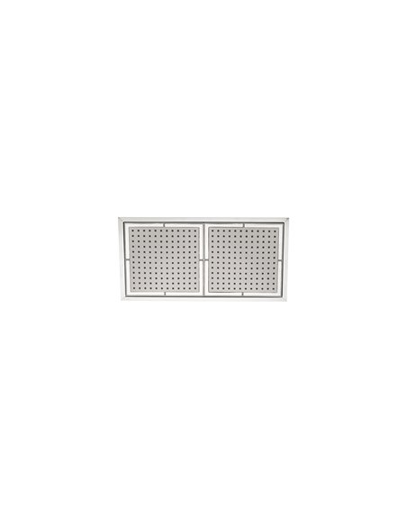 AQUABRASS 802 CEILING MOUNT RAIN HEAD 8"X16"
