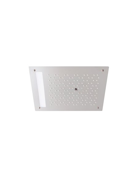 AQUABRASS 957 CURA RECESSED RAINHEAD 12" X 8"