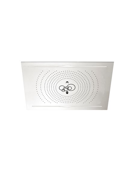 AQUABRASS 958 CURA RECESSED RAINHEAD 24'X18"