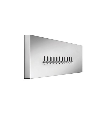 AQUABRASS 2582 SQUARE WAVY RAIN CASCADE