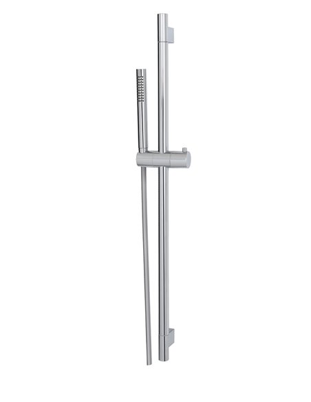 AQUABRASS 12695 COMPLETE ROUND SHOWER RAIL - 1 FUNCTION