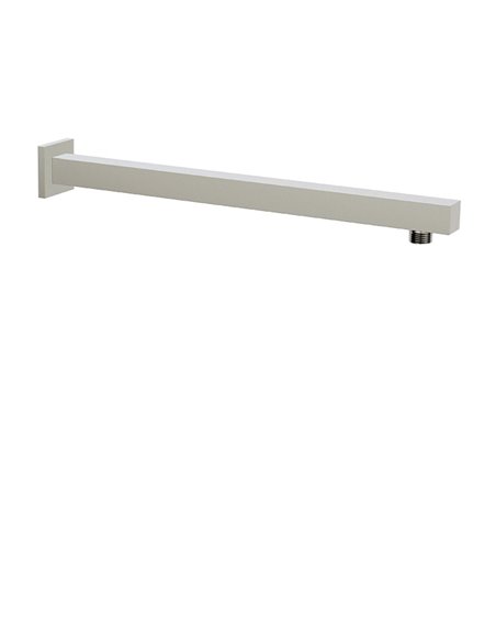 AQUABRASS M8203 SQUARE SHOWER ARM & FLANGE 16"