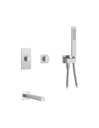 AQUABRASS SD06G SHOWER FAUCET - 2 WAY NON SHARED