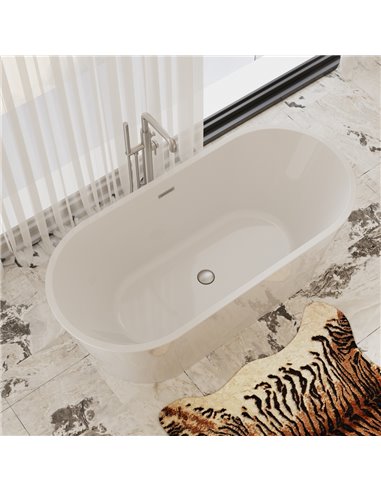 Virta Barcelona  Freestanding Acrylic 55" Bathtub