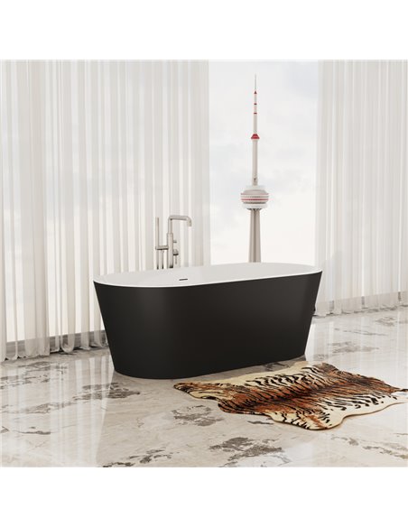 Virta Barcelona  Freestanding Acrylic 59" Bathtub