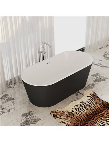 Virta Barcelona  Freestanding Acrylic 59" Bathtub