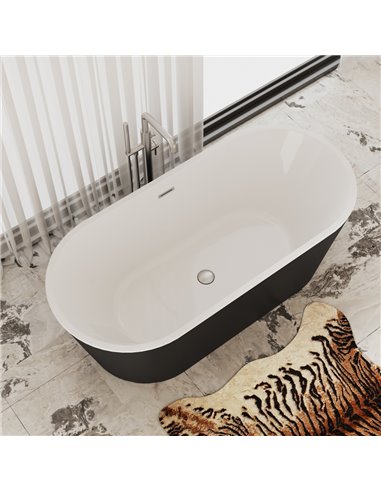 Virta Barcelona  Freestanding Acrylic 59" Bathtub