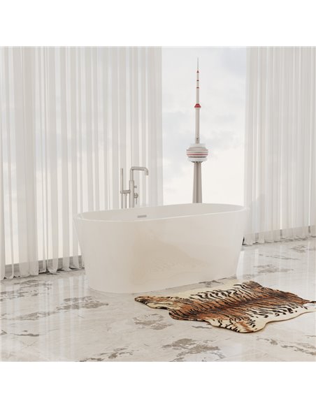 Virta Barcelona  Freestanding Acrylic 67" Bathtub