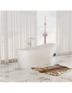 Virta Sydney Freestanding Acrylic 66" Bathtub