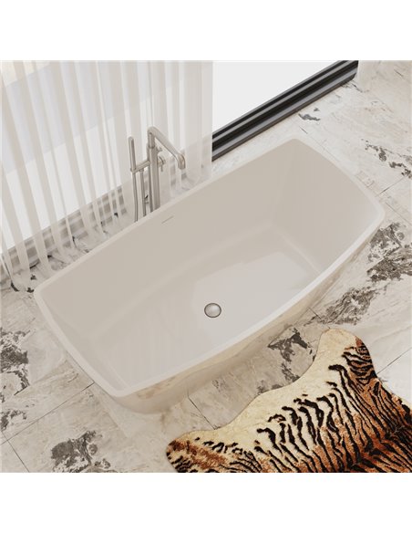 Virta Venice Freestanding Acrylic 63" Bathtub