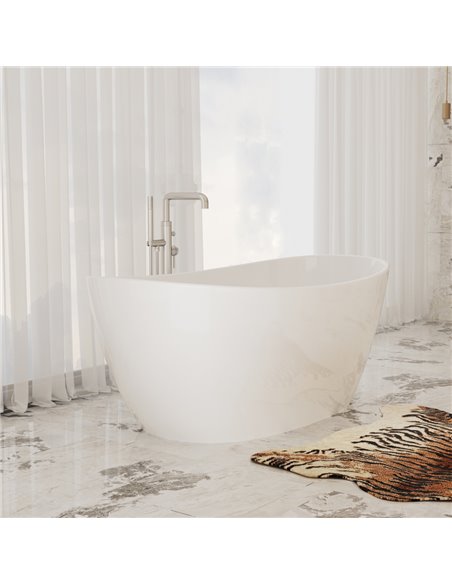 Virta Alegro Freestanding Stone 64" Bathtub