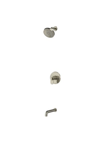 Riobel Arca KIT4744AA Type T/P - Thermostatic/Pressure Balance 1/2" Coaxial 2-Way No Share With Showerhead And Tub Spout