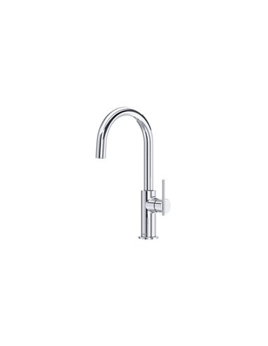 Riobel Lateral LT601 Bar/Food Prep Kitchen Faucet With C-Spout