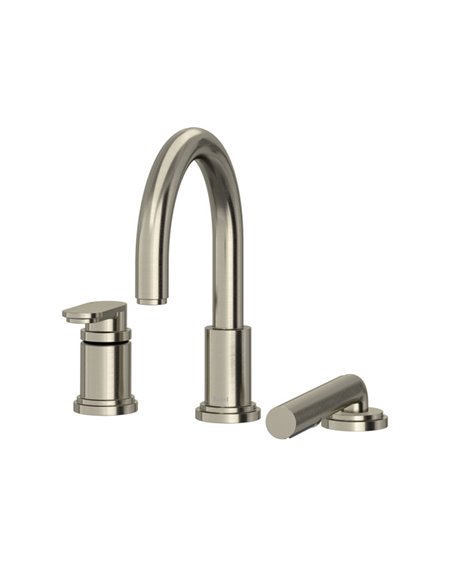 Riobel Arca TAA10 3-Piece Deck-Mount Tub Filler With Handshower Trim