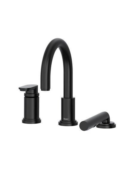 Riobel Arca TAA16 3-Piece Type P - Pressure Balance Deck-Mount Tub Filler With Handshower Trim