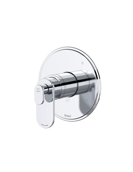 Riobel Arca TAA47 3-Way No Share Type T/P - Thermostatic/Pressure Balance Coaxial Valve Trim