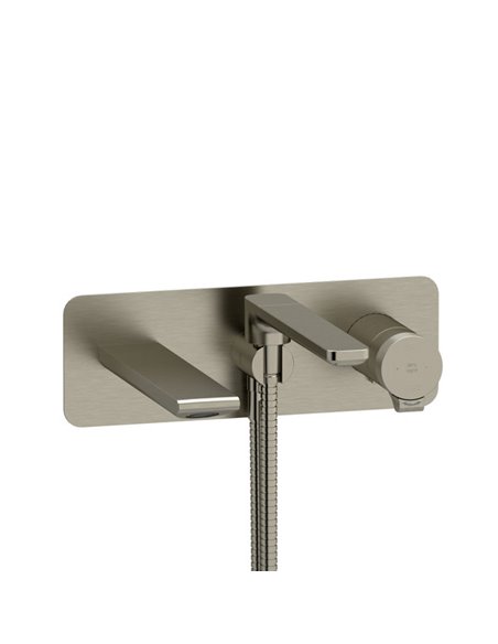 Riobel Fresk TFR21 Wall Mount Type T/P - Thermo/Pressure Balance Coaxial Tub Filler Trim With Handshower