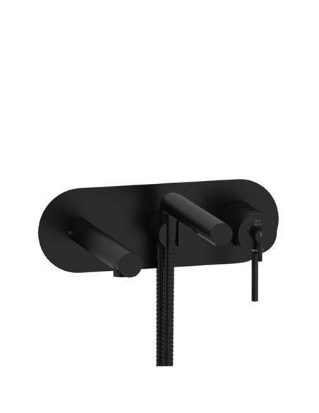 Riobel GS TGS21 Wall Mount Type T/P - Thermo/Pressure Balance Coaxial Tub Filler Trim With Handshower