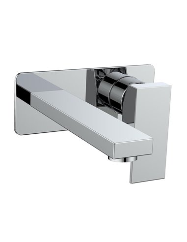 Vogt BF.KG.1410 Kapfenberg Wall Mount Lavatory Faucet with Plate