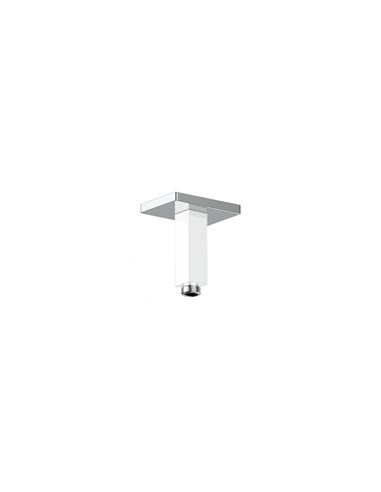 Vogt CA.03.04 Square 4" Ceiling Mounted Shower Arm with Square Tube