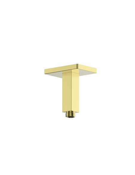 Vogt CA.03.04 Square 4" Ceiling Mounted Shower Arm with Square Tube