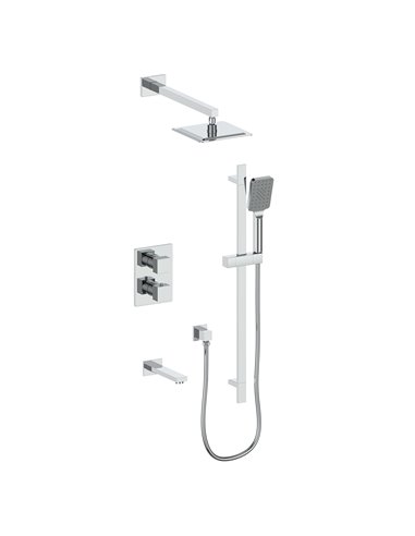 Vogt SET.AP.320.320 Kapfenberg 3-Way TH Shower Set with 10" Rainhead