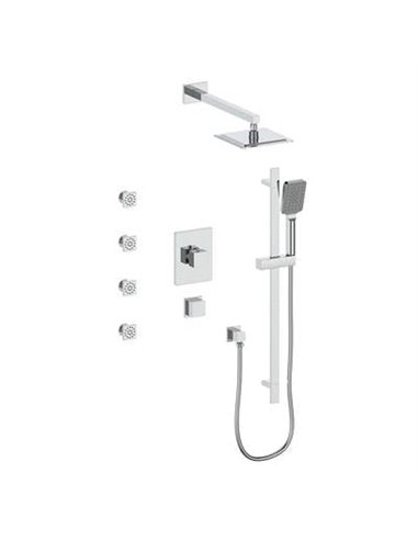 Vogt SET.KG.141.810 Kapfenberg 3 / 4" TH Shower System with Exposed Body Jets